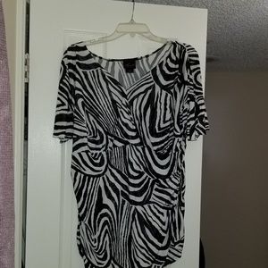 Torrid Animal Print Blouse